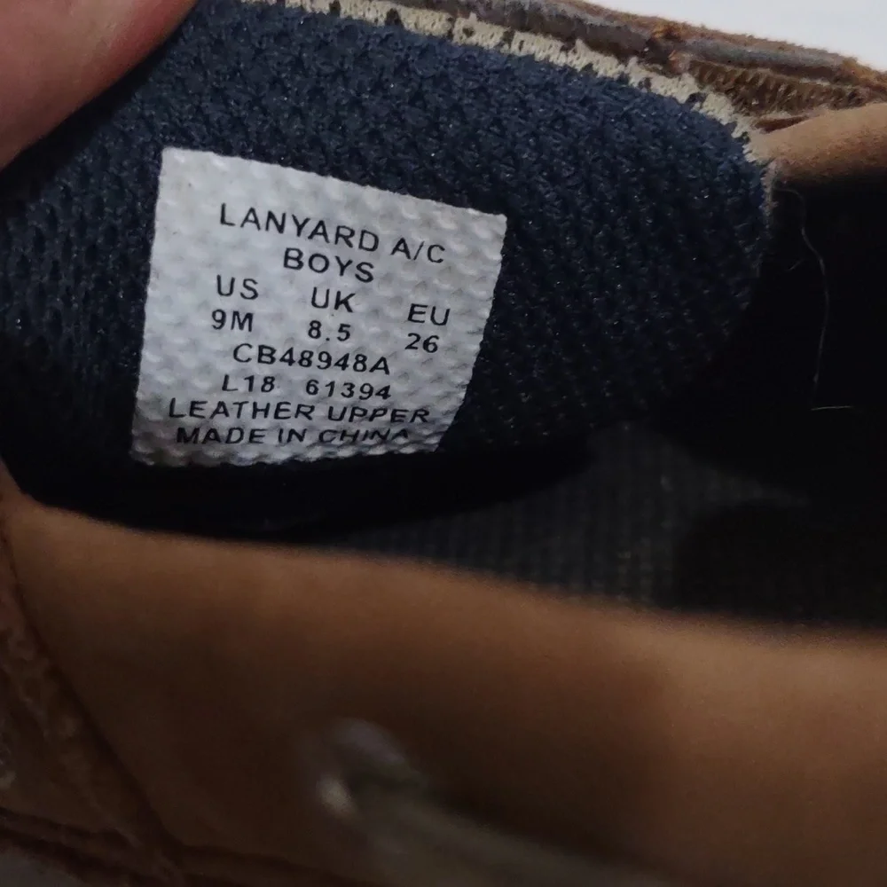 Sperry slip on loafers lanyard for boys size 9M shoes - Picture 9 of 9